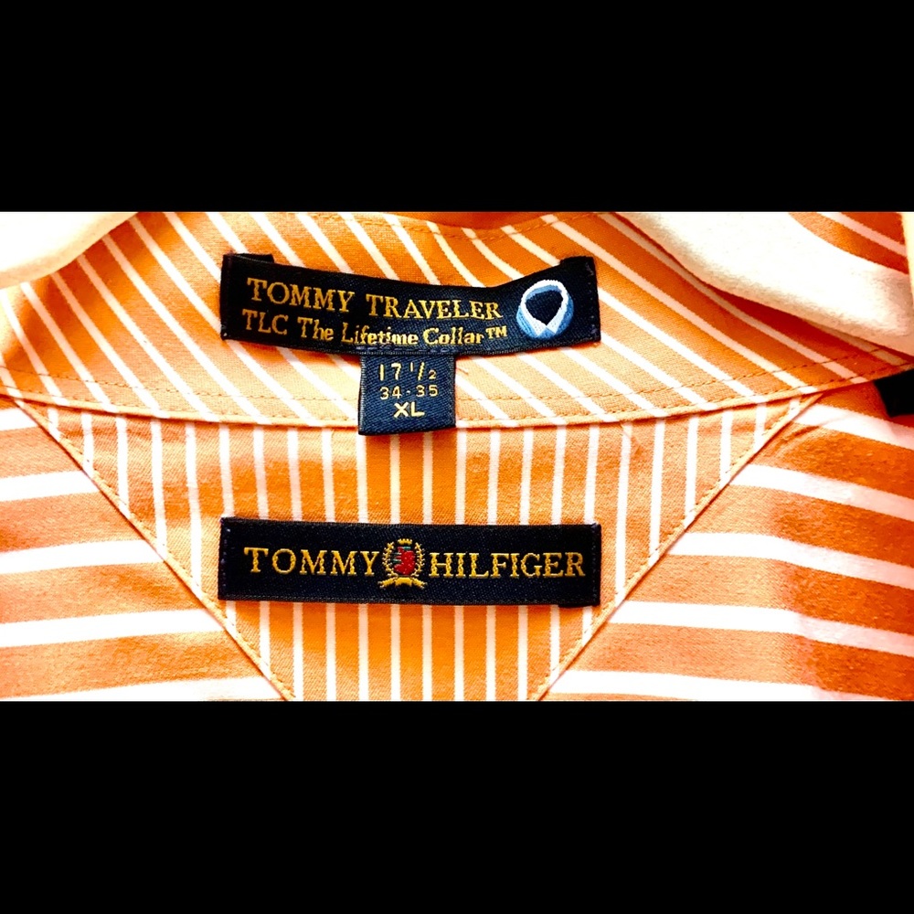 Men’s XL Tommy Hilfiger button down dress shirt.